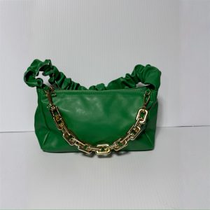 Green Chain Strap Women's Bag
