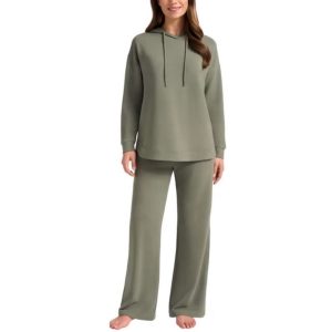 Max & Mia Hooded 2 PC Lounge Set