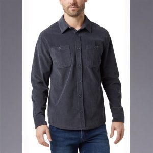 32 Degree Heat Men's Blue or Green Corduroy Shirt size XXL