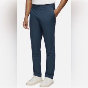 Banana Republic Men's Flat Front Pant Slim Fit Stretch Fabric Wicking  36x30