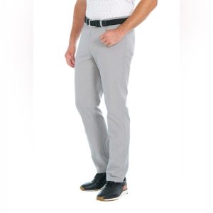 Greg Norman Collection Light Gray Chinos
